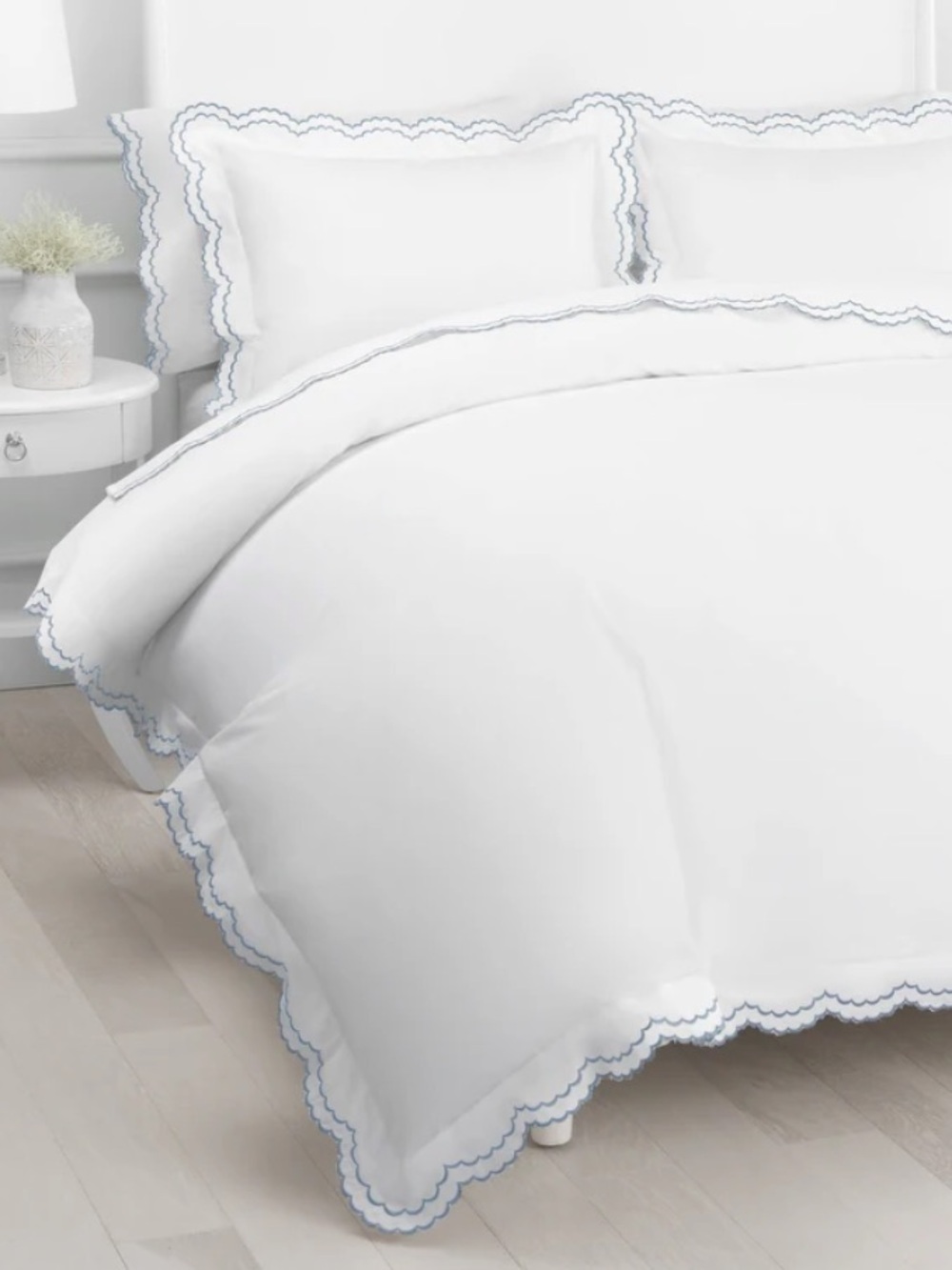 Melange Home percale duvet 3 piece full/queen set NWT